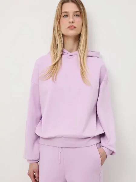 Medicine bluza z kapturem fioletowa