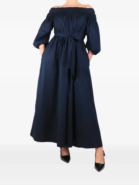 Rochie maxi Gabriela Hearst albastru