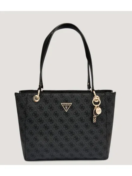 Geantă shopper Guess negru
