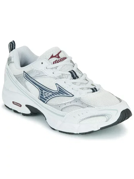 Semišové tenisky Mizuno biela