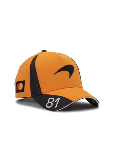 PUMA Młodzieżowa czapka z daszkiem McLAREN MASTERCARD F1 TEAM Replica Piastri Akcesoria pomarańczowy