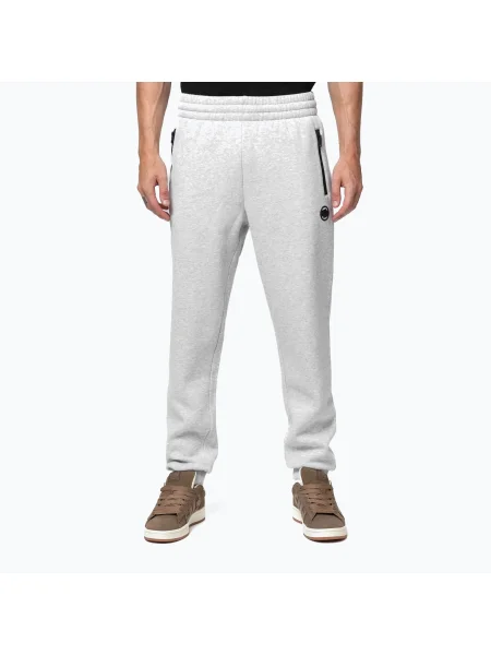 Pantaloni bărbați Pitbull Hilltop Track Hatton grey/melange gri
