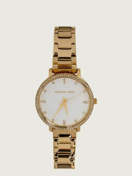 Michael Kors Ceas Pyper Auriu alb