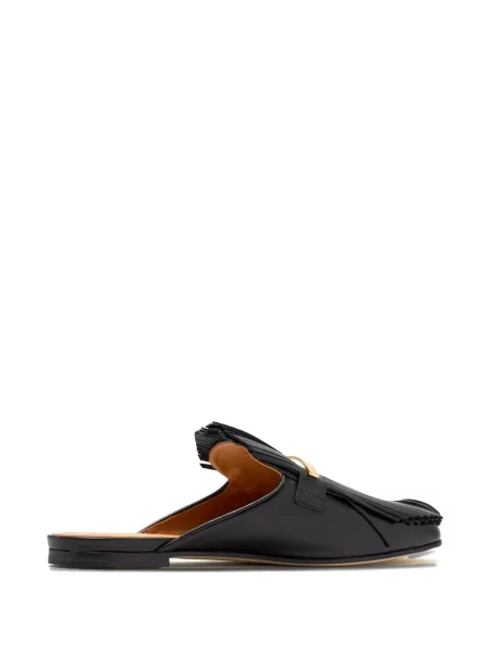 Мюли Tod's с ресни черно