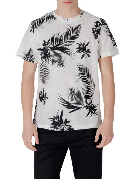 Tricou Antony Morato cu model floral negru