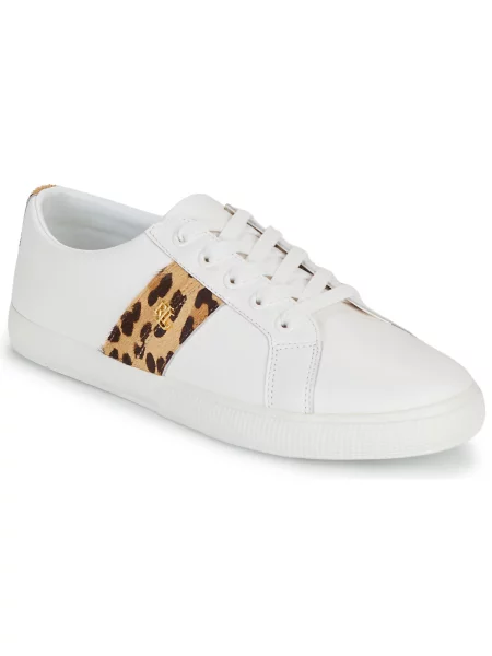 Pantofi Lauren Ralph Lauren alb