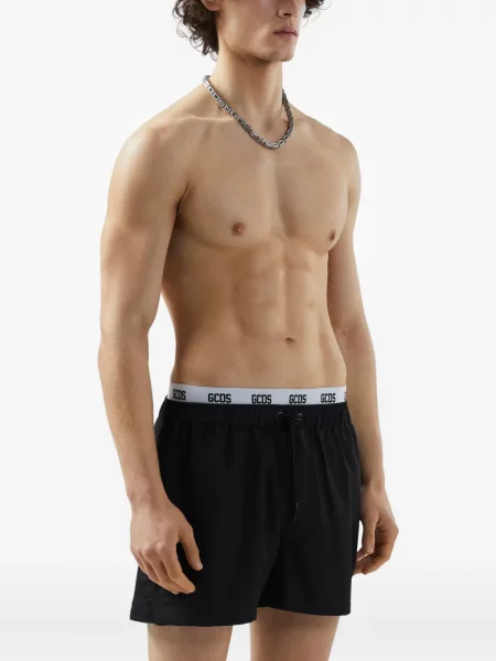 Slip de baie Gcds negru