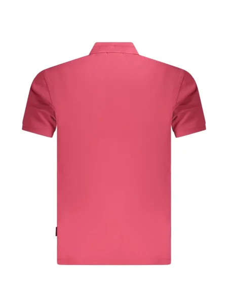 Polo Napapijri με κέντημα ροζ