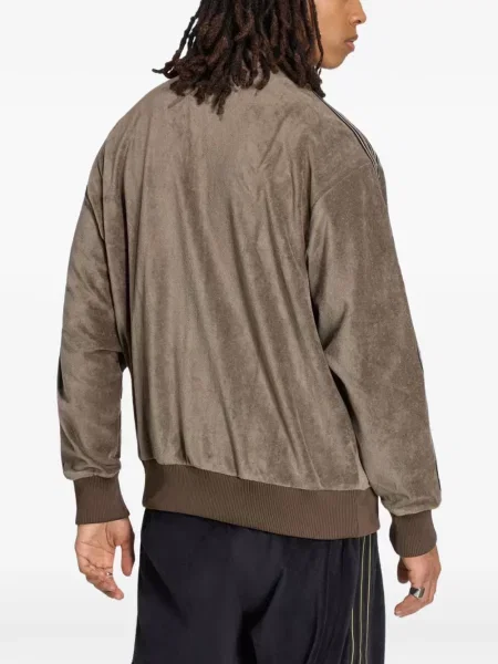 Hanorac Adidas din velur alergare negru
