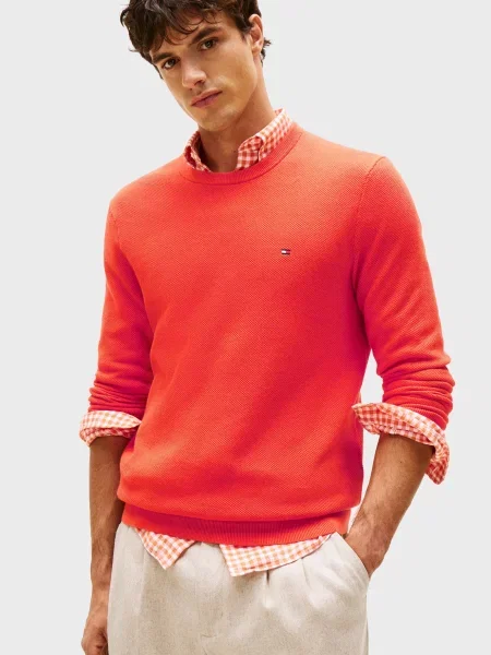 Светр Tommy Hilfiger помаранчевий