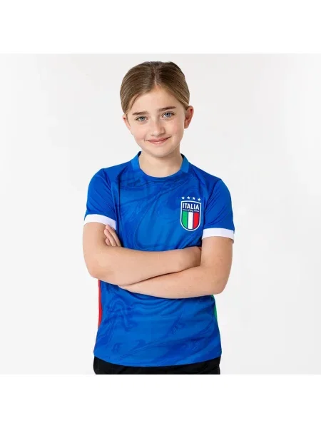 Koszulka piłkarska dla dzieci Italië niebieska