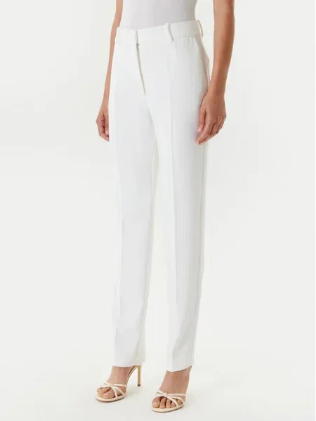 Morgan Pantaloni din alb