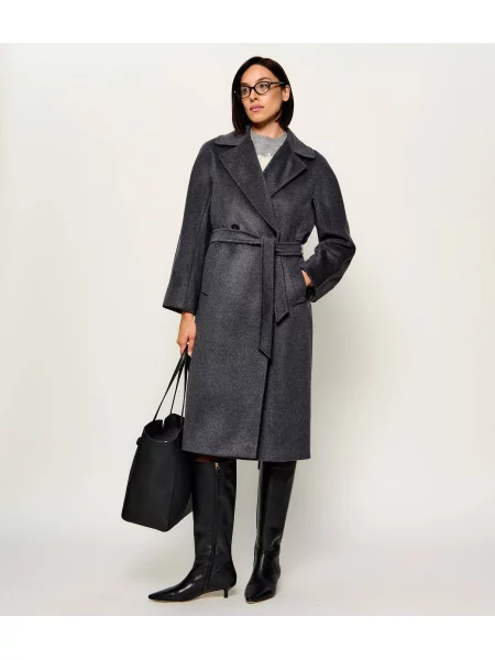Weekend MaxMara De lână palton Wkdresina gri