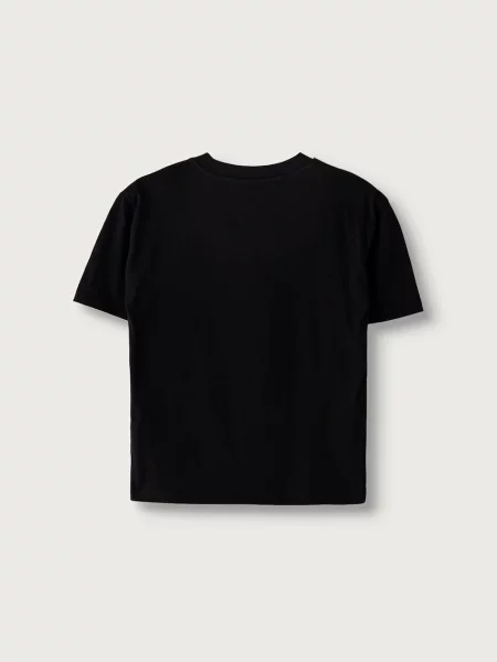 Tommy Hilfiger basic majica kratkih rukava za djecu od pamuka crna