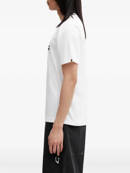 Majica A Bathing Ape® s printom bijela