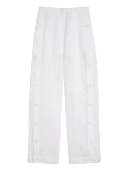 Pantaloni Jil Sander alb