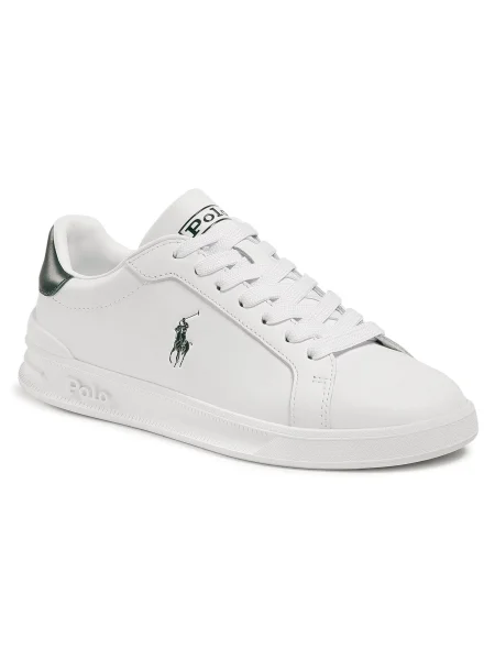 Кожени обувки Polo Ralph Lauren Hrt Ct II бяло