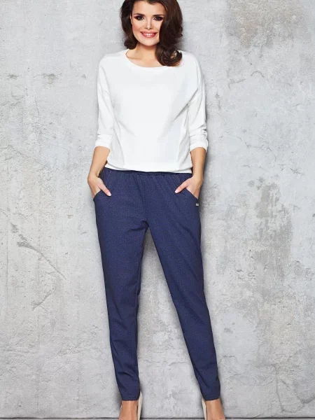 Spodnie Infinite You niebieskie