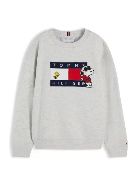 Tommy Hilfiger hanorac pentru copii din x Peanuts gri