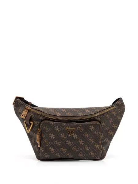 Cu centură curea Guess negru
