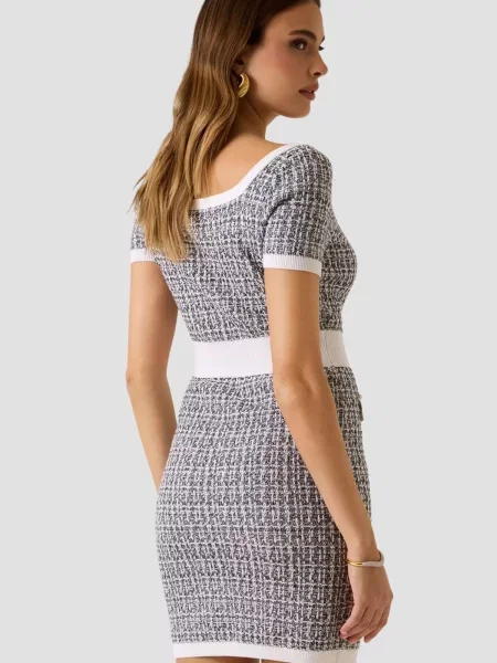 Платье миди Guess серое