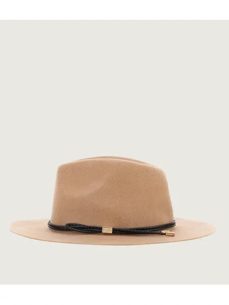 Guess Pălărie Fedora bej