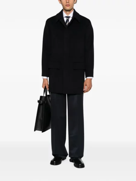 Palton Lardini de lână negru