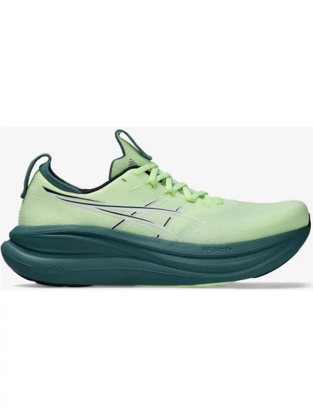 Buty do biegania ASICS Gel-Nimbus 28 blady ciemny 40 zielony