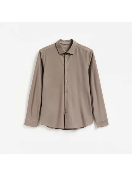 Reserved Slim fit sima ing bézs