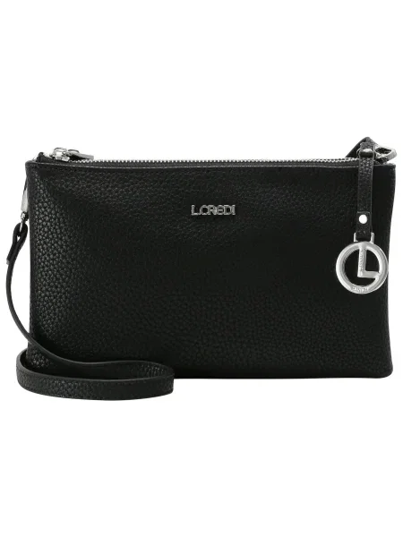 L.CREDI Torba preko ramena Ella / srebro crna