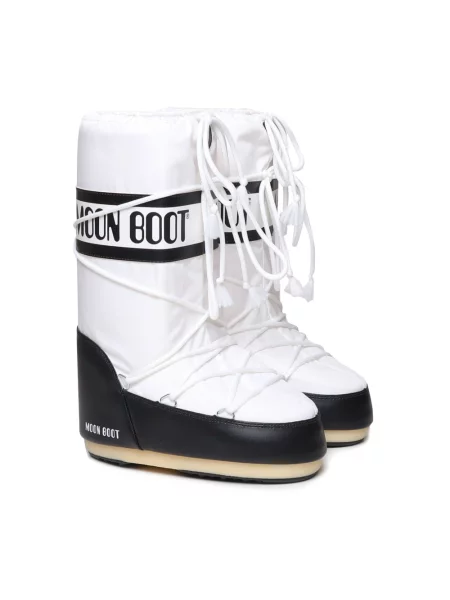 Sneakers Moon Boot Icon Black/White EUR białe