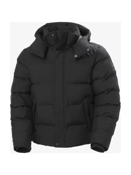 Kurtka z kapturem Helly Hansen Saxon Peak Puffy S czarny