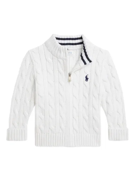 Kardigan dziecięcy Polo Ralph Lauren biały