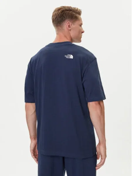 The North Face Póló Simple Dome Oversize sötétkék