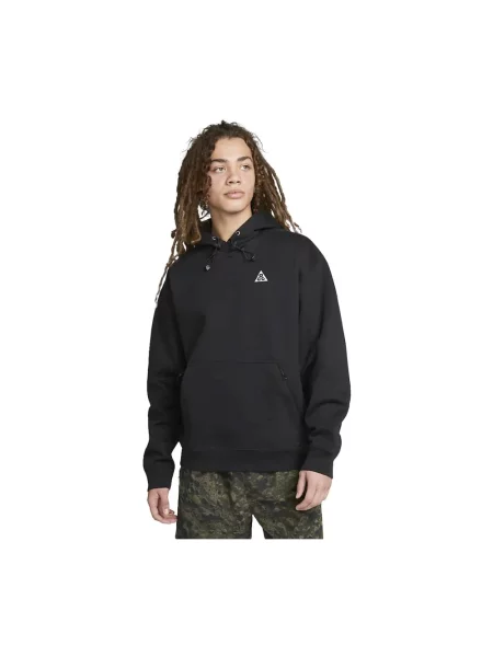 Bluza z kapturem Nike polarowa czarna