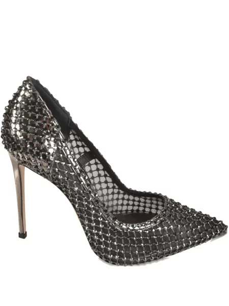 Pantofi cu toc Le Silla de cristal negru