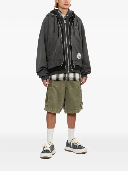 Pantaloni scurți cargo Maison Mihara Yasuhiro verde