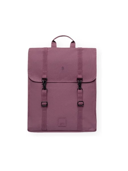 Rucsac Lefrik cu dungi bordo