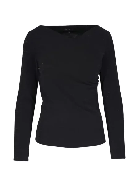Top Ag Jeans tricotate negru