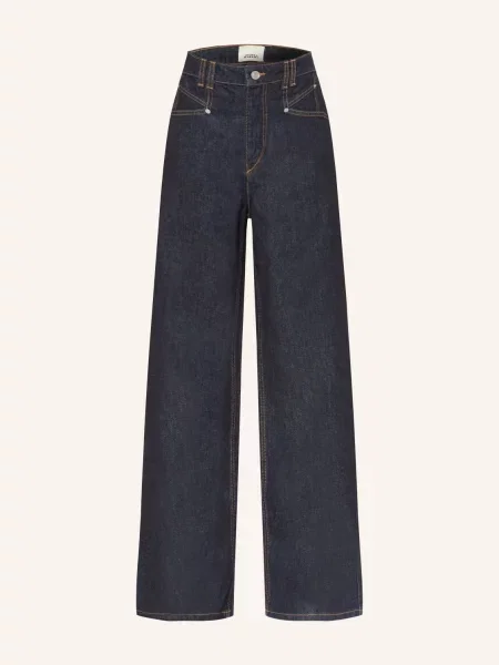 Marant Étoile Džíny S Širokými Nohavicemi Lemony dark midnight