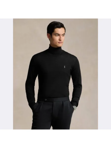 Pulover Polo Ralph Lauren de lână negru