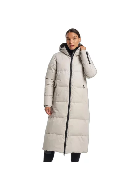 Długa kurtka Tenson Shanna Coat szara