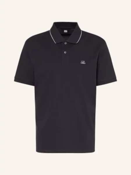 C.P. Company Koszulka Polo Piqué blau czarna