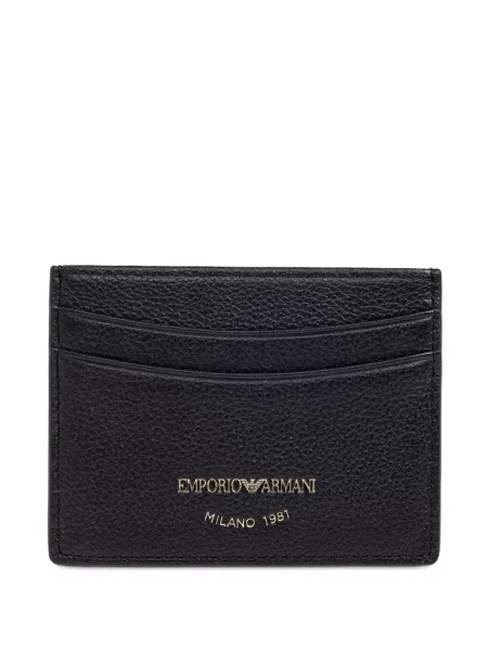 Portofel Emporio Armani din piele negru