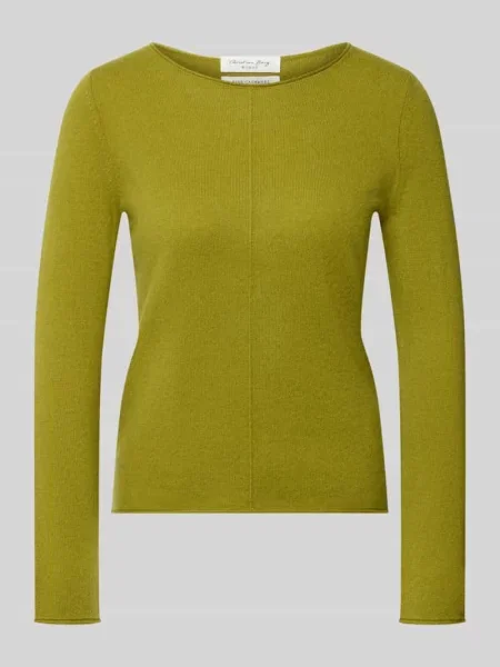 Sweter z dzianiny z czystego kaszmiru o kroju regular fit Christian Berg Woman