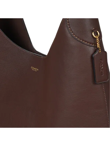 Rucsac Coach din piele maro