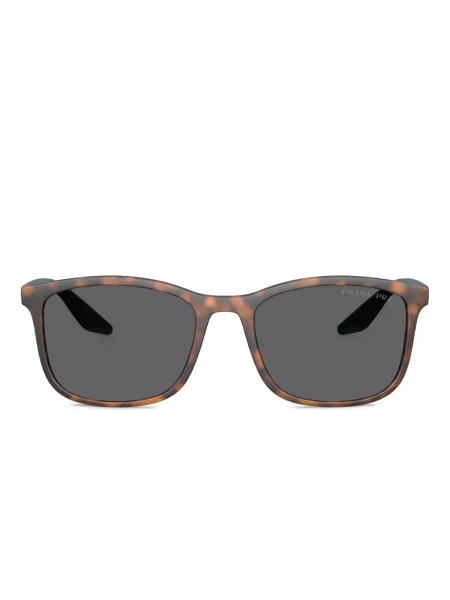 Ochelari de soare Prada Linea Rossa maro