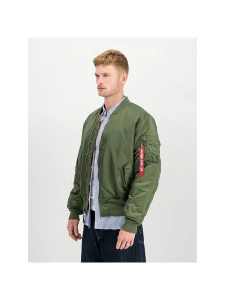 Alpha Industries kurtka bomber przejściowa zielony