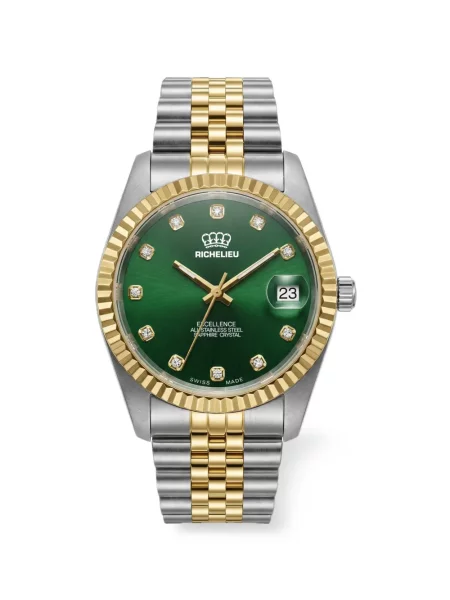 Ceas Richelieu Swiss verde