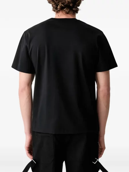 Scurt tricou Heliot Emil cu imagine negru